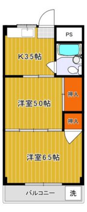 メゾンFUKAIの間取り画像