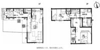 東古松戸建 南の間取り画像