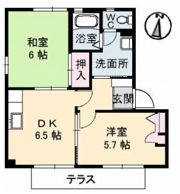 シャルム政畝の間取り画像