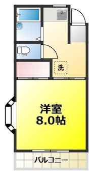 ファミール西所沢の間取り画像
