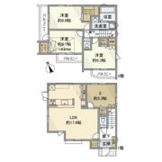 元福岡戸建の間取り画像