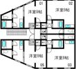 ジュネス東條の間取り画像