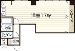 ドエル十日市の間取り画像