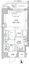 ルフレ イムーブル北千住の間取り画像