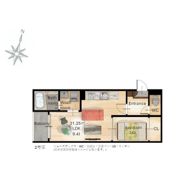 REGALESTルーキーの間取り画像