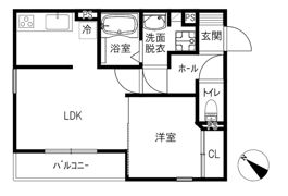 AKグランデの間取り画像