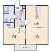 ラベンダーの間取り画像