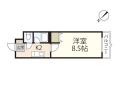 コンフォート祇園の間取り画像