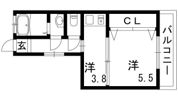クイーンズハイツ名倉の間取り画像