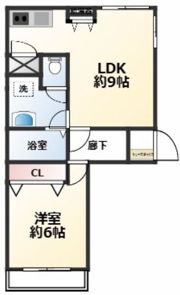 シャトレ都立大の間取り画像