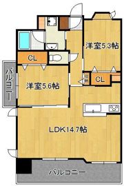 ベレッツァ門司の間取り画像