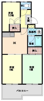 アルカディア21の間取り画像