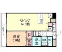 ファースト・レーベン新富町の間取り画像