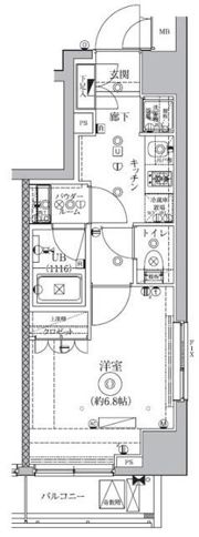 ドムス・スタイル高田馬場の間取り画像