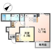 シャンパーニュ北越谷の間取り画像