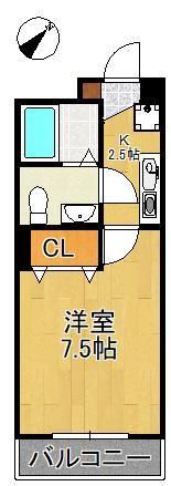 ヴィラアカデミアの間取り画像