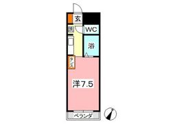 フォーバスⅠの間取り画像