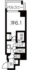 ワールドアイ神戸WESTの間取り画像