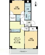 フォブールK－Oneの間取り画像