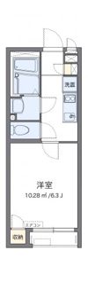 クレイノオカムラハイツ6の間取り画像