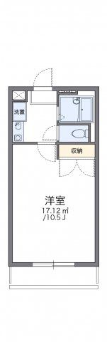 レオパレスドミールB館の間取り画像