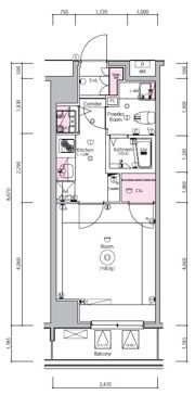NIKKEIMARKSの間取り画像