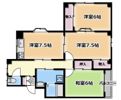 ハイツ北口の間取り画像