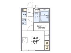 レオパレスシャルマンの間取り画像