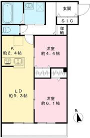 ル シエルの間取り画像