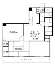 コートエル3の間取り画像
