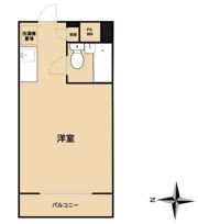 東高円寺アムフラットの間取り画像