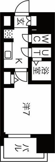 ファステートNAGOYA今池バレンシアの間取り画像