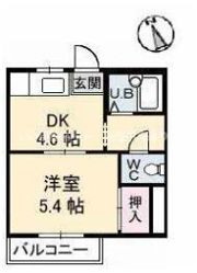 フレグランス宮脇の間取り画像