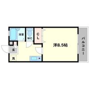 メゾンドユウB棟の間取り画像