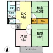 エレガンス西市 E棟の間取り画像