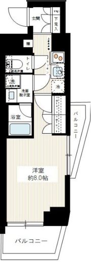 MAXIV東武練馬の間取り画像