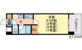 コーポラス伊福の間取り画像