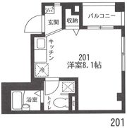 シャテロKSの間取り画像
