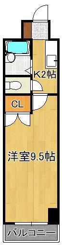 ウインズ竪町の間取り画像