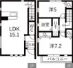 プライムハイム本山の間取り画像