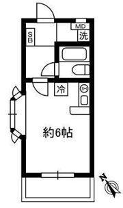 グリーンヒル表参道の間取り画像