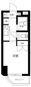 メインステージ飯田橋の間取り画像
