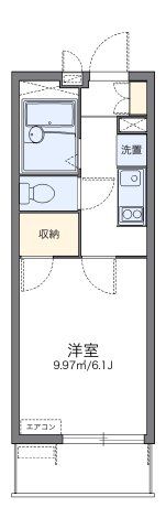 レオパレスアドミラブールユキコの間取り画像