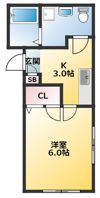 ペティ・ソレイユの間取り画像