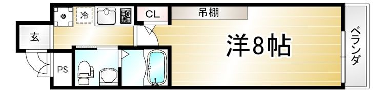 アークリード今出川大宮の間取り画像