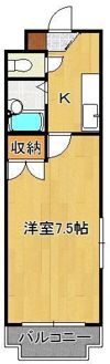 井堀C.V.の間取り画像