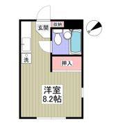 アスカハイツの間取り画像