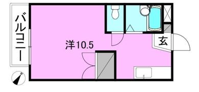 ラウンドストーン枝松の間取り画像