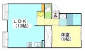 サンライフ泉田 B棟の間取り画像
