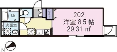 ボヌール南長崎の間取り画像